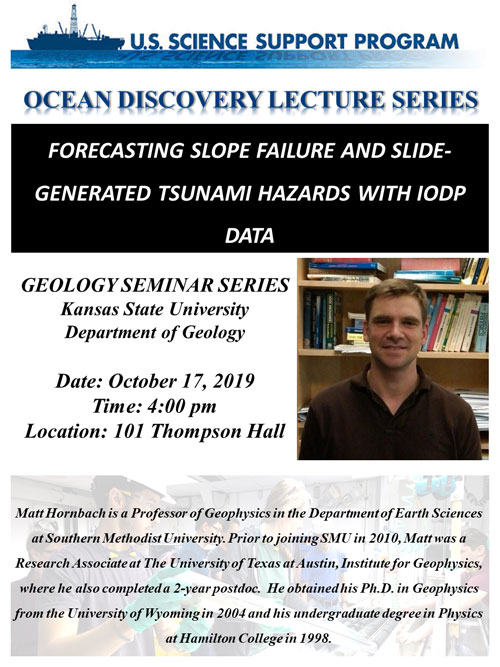 Ocean Discovery Distinguished Speaker 2019