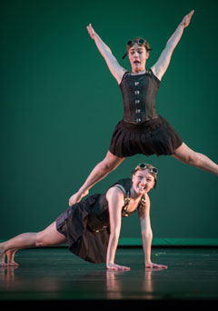 dancers in "Jitterbug"