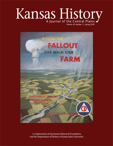 Cover of the Spring Issue of Kansas History Cover of the Spring Issue of Kansas History
