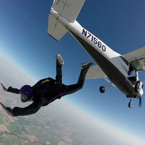 Photo courtesy of Skydive at Kansas State