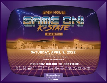 K-State Open House Poster 