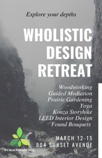 Gray poster advertising retreat Gray poster advertising retreat