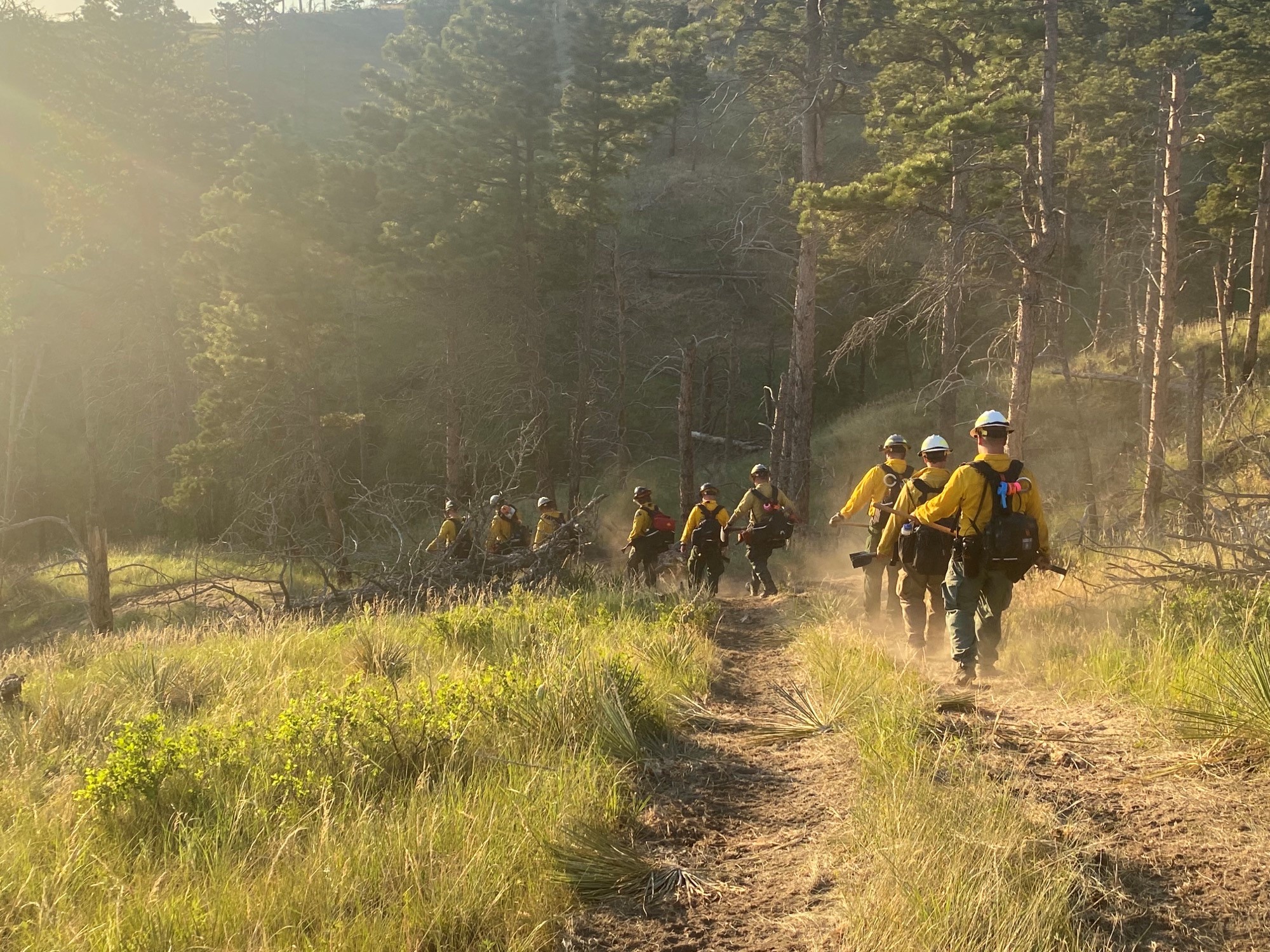 Module currently working in Crawford NE on the Trout Fire. Module currently working in Crawford NE on the Trout Fire.