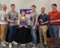 Graduating senior award recipients from the Alan Levin Department of Mechanical and Nuclear Engineering.