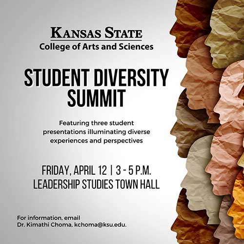 graphic showing Student Diversity Summit details