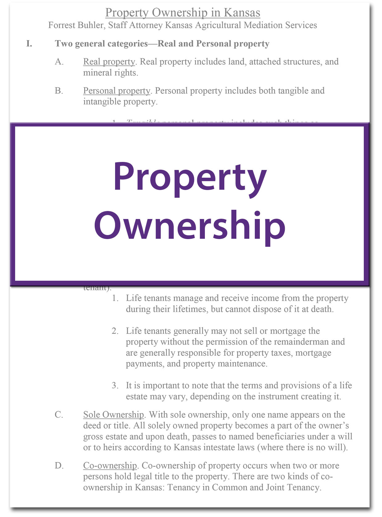 Property Ownership