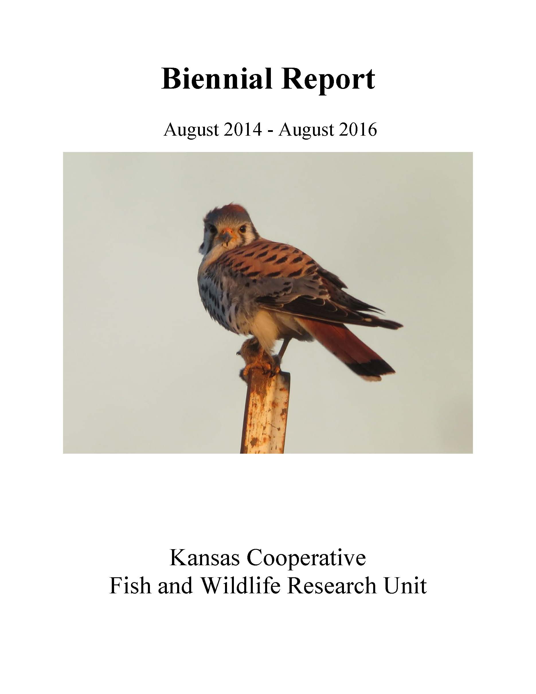 KSCFWRU Biennial Report 2016