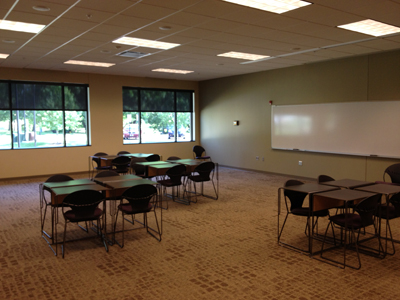 Room 126 at K-State's Leadership Studies Building
