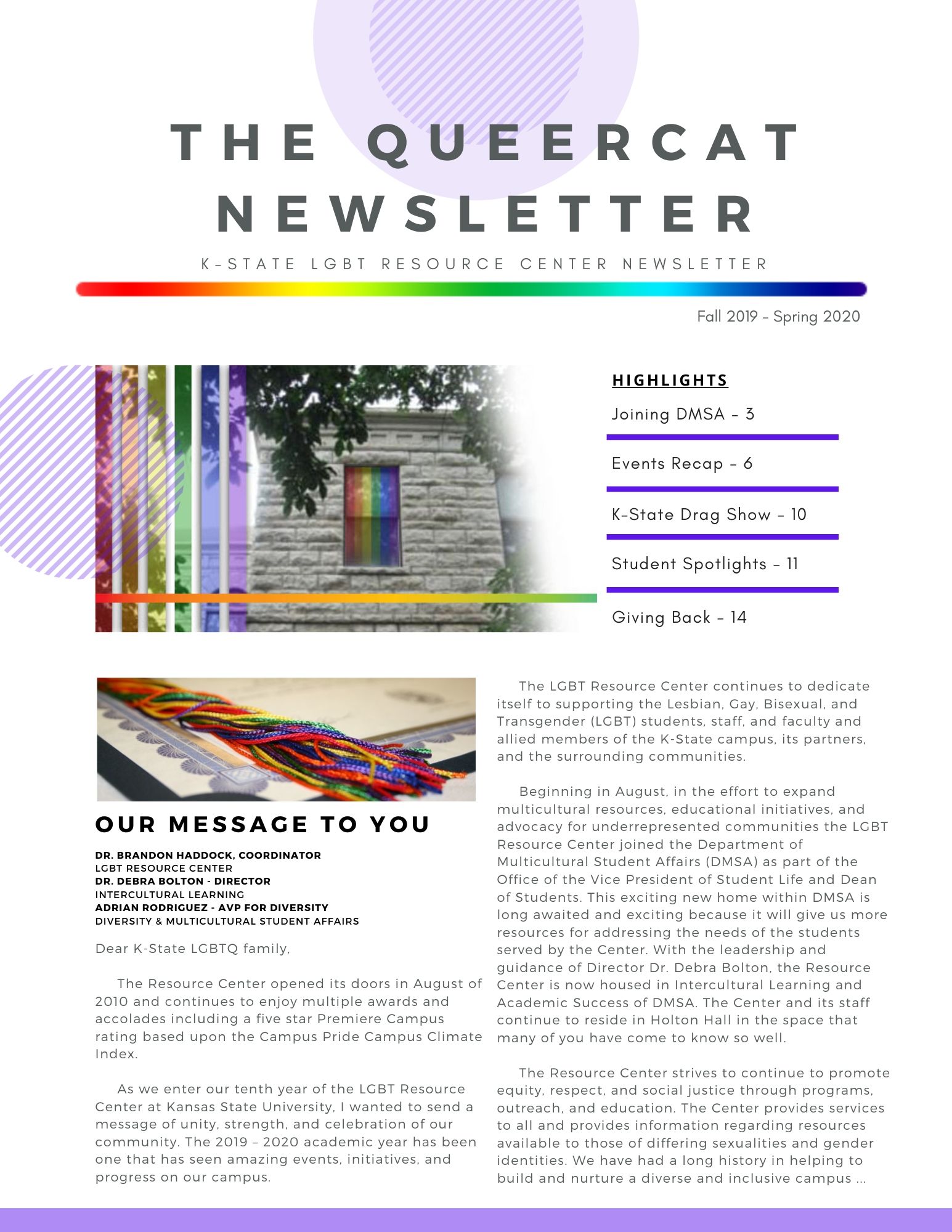 LGBT Newsletter 2019-20