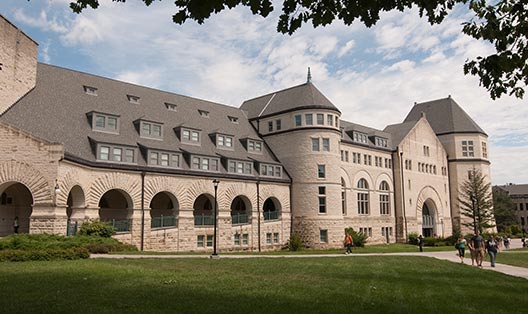 Photograph of Hale Library