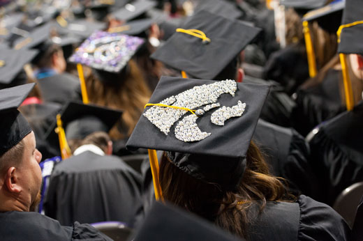 Students graduating