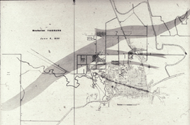 1966 tornado path