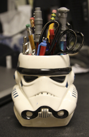 Storm trooper pencil cup