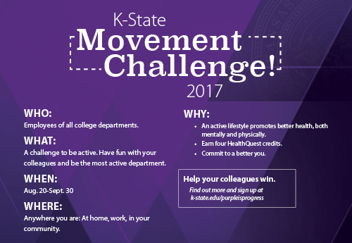 Movement challenge infograph