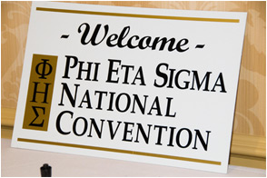 National Convention Welcome Sign