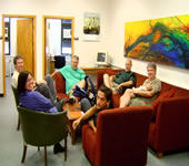 faculty lounging