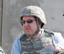 President Schulz visits U.S. troops in Iraq.