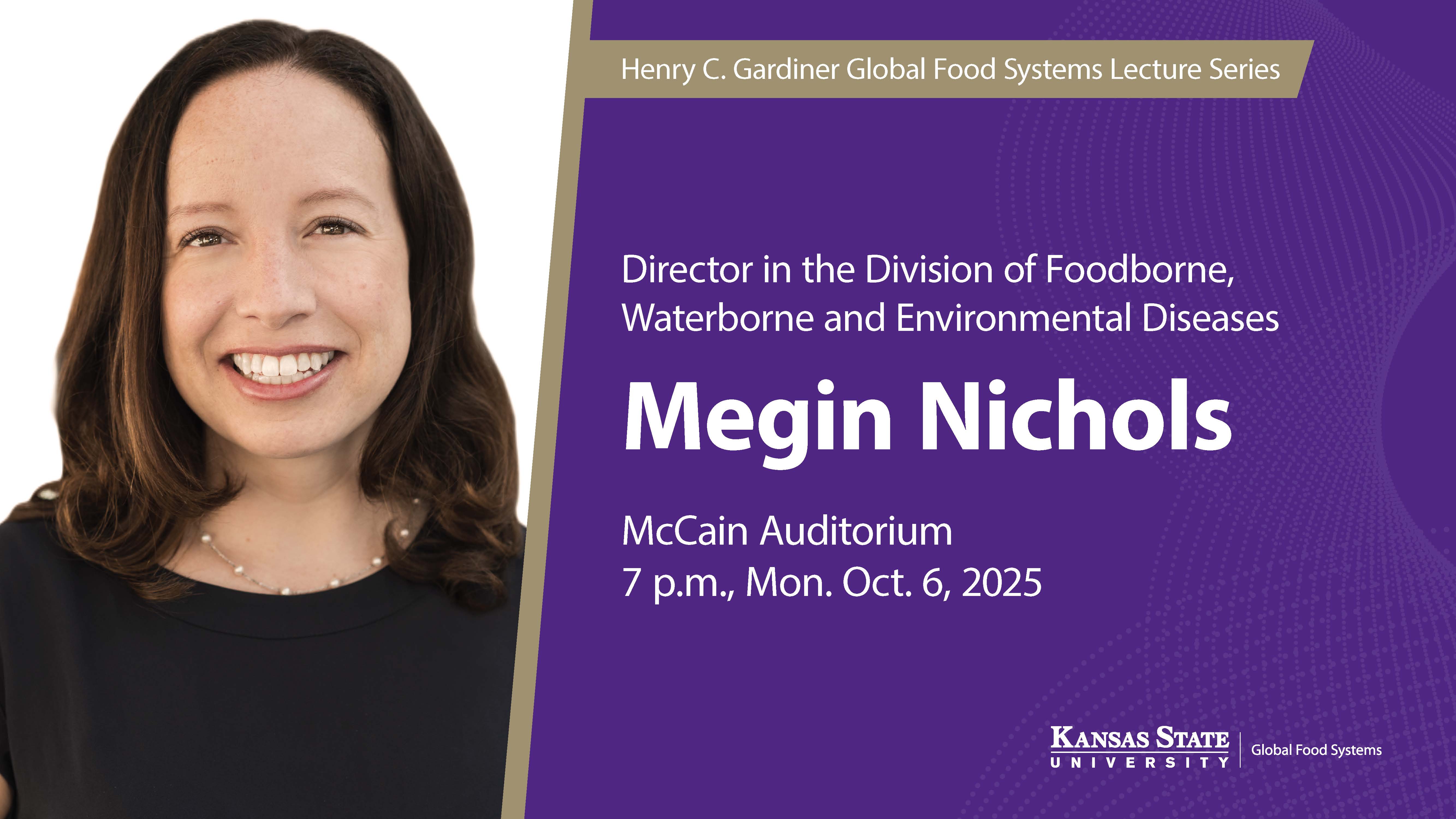 Infographic for the Henry C. Gardiner Global Food Systems Lecture