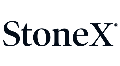 black stonex text logo