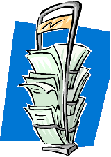 icon of newspaper stand