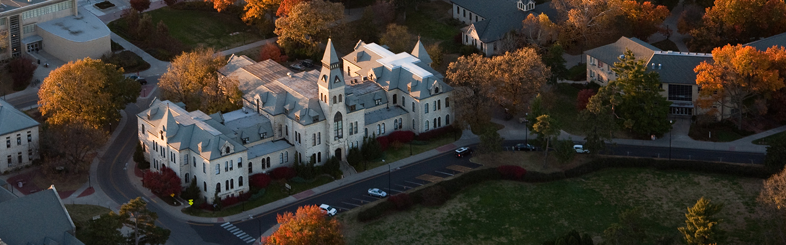 Anderson Hall in Fall 