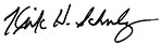 Kirk Schulz signature