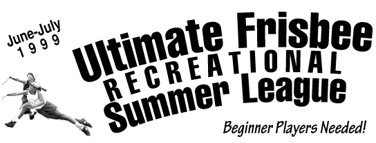 Ultimate Frisbee Summer League