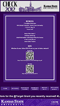 CHECK Conference digital signage