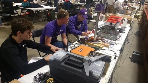 WWP members test electrical components before competition testing