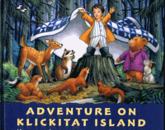 Adventure on Klickitat Island cover graphic