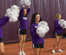 The K-State Cheer Team.