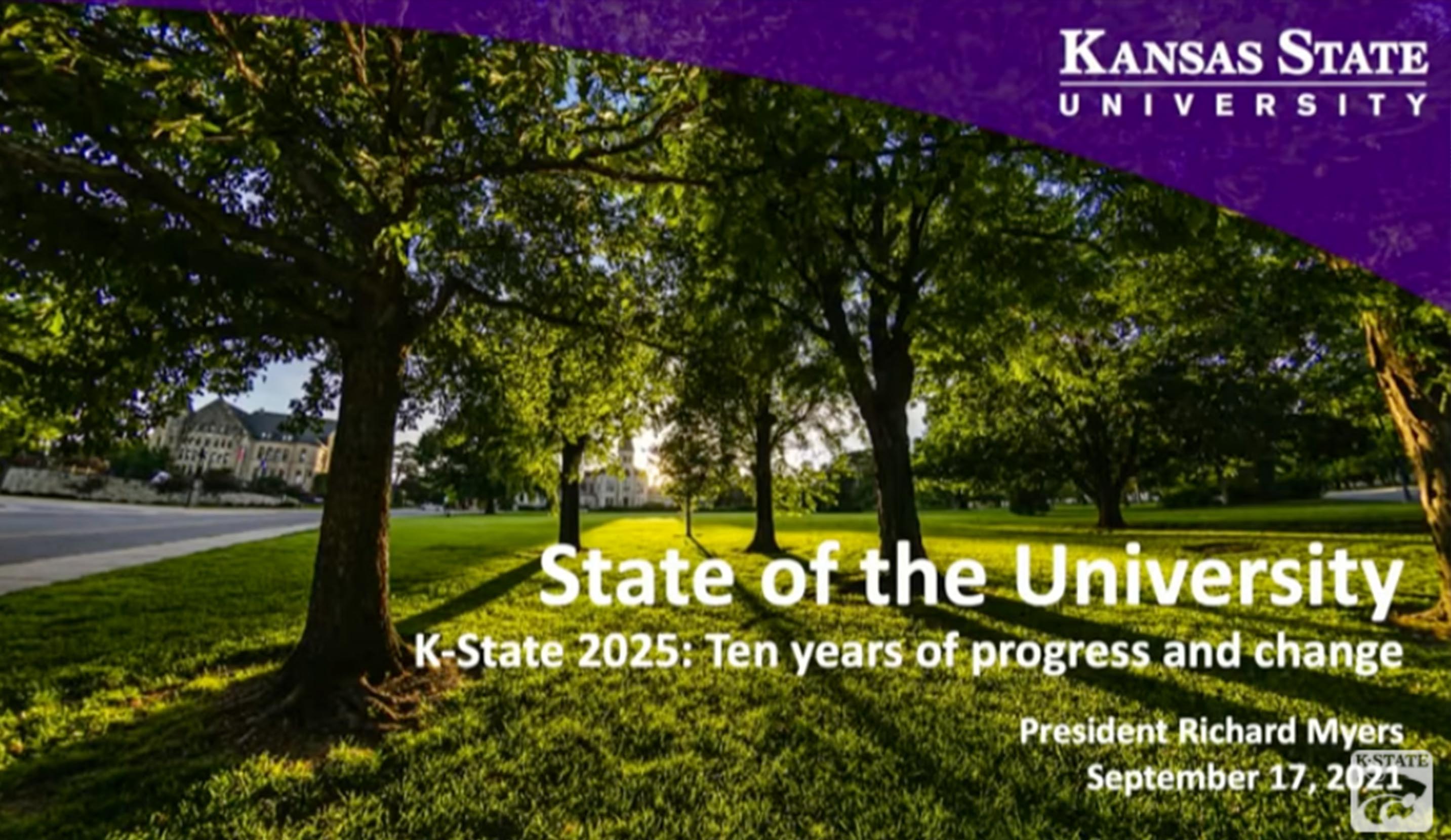 State of the University 2020 document icon