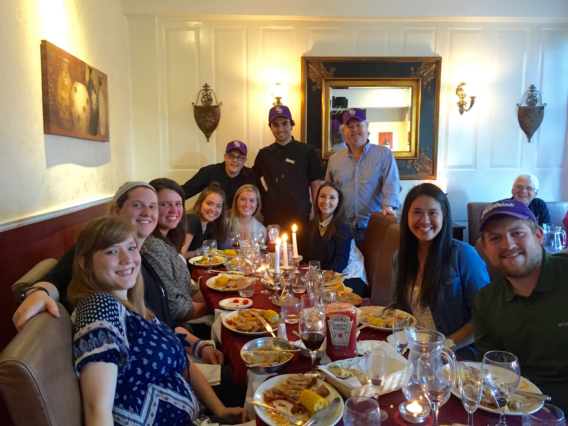 K-State Family Pride in England