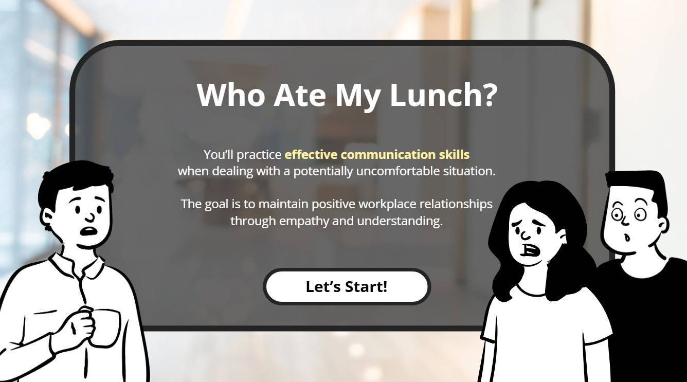 View the Who Ate My Lunch activity