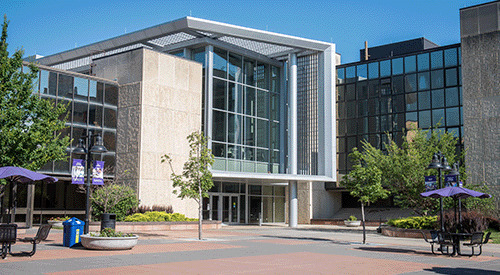 The Carl R. Ice College of Engineering main building.