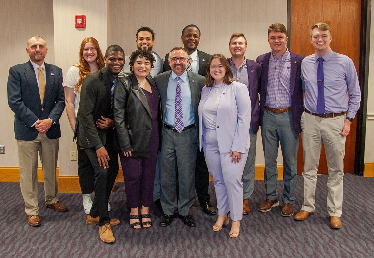 Students with Dr. Lane