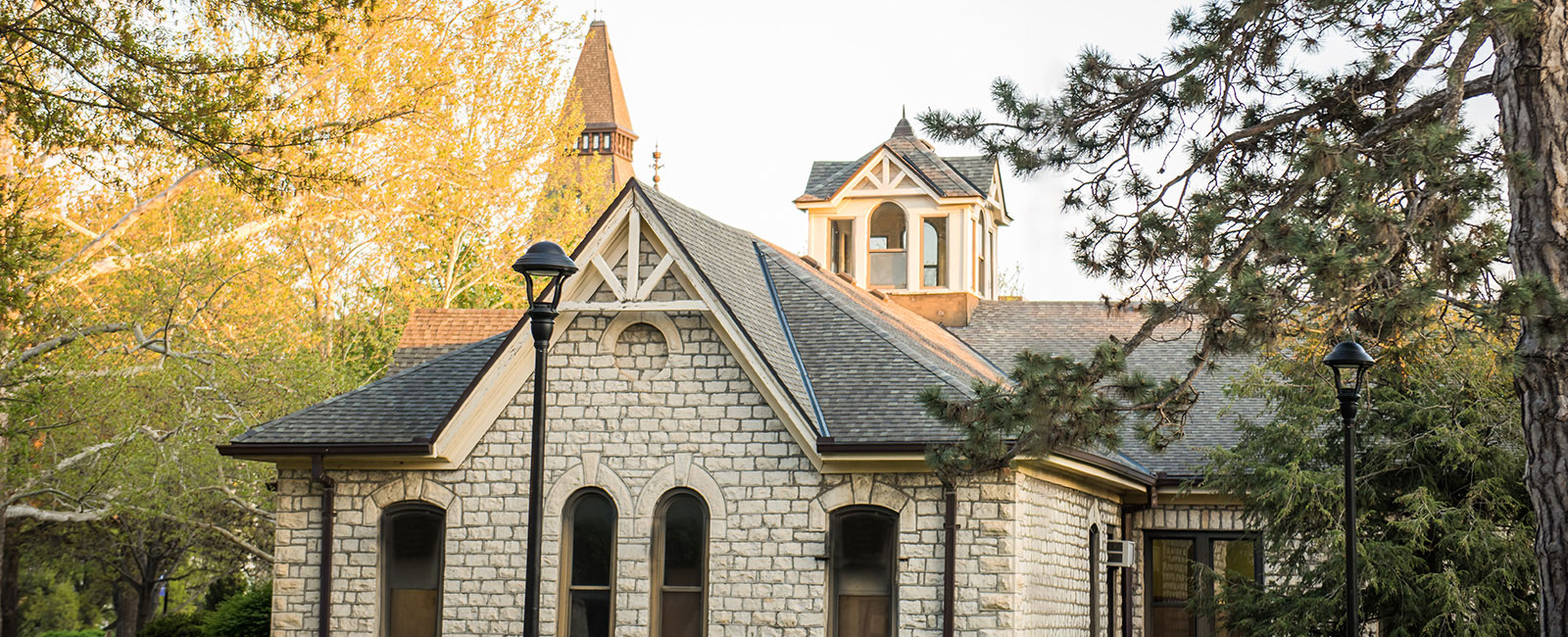 The peaks of K-State's Holtz Hall