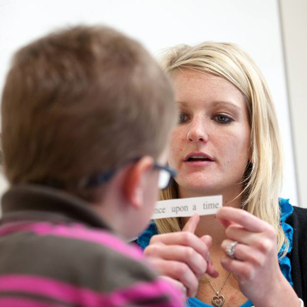 Communication sciences and disorders students have access to an on-campus facility to provide hands-on learning experiences