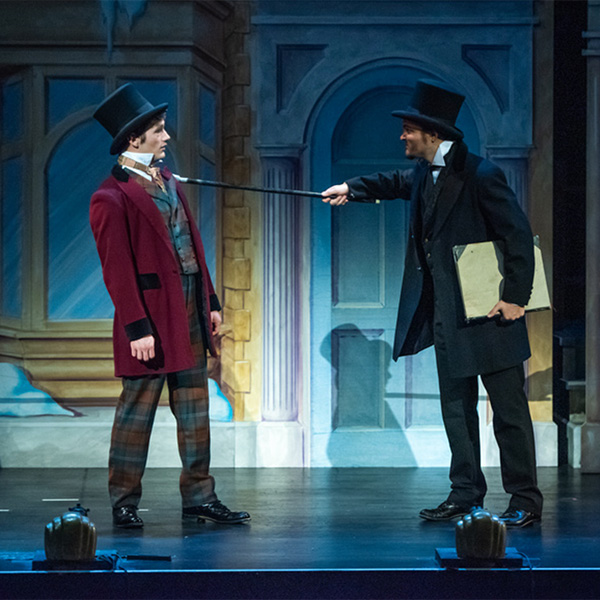 Learning and creativity come together for students in many majors, such as theatre.