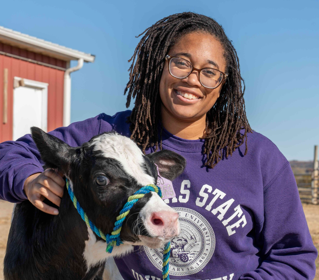Leno Caldieraro, KSU Ag alum, chose K-State because of available help.