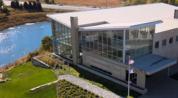 Olathe campus aerial view