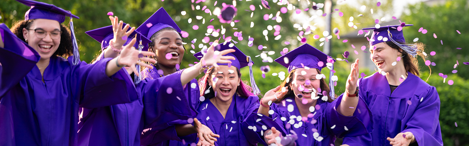 K-State graduates celebrating