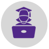 Online student icon
