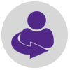 Returning student icon