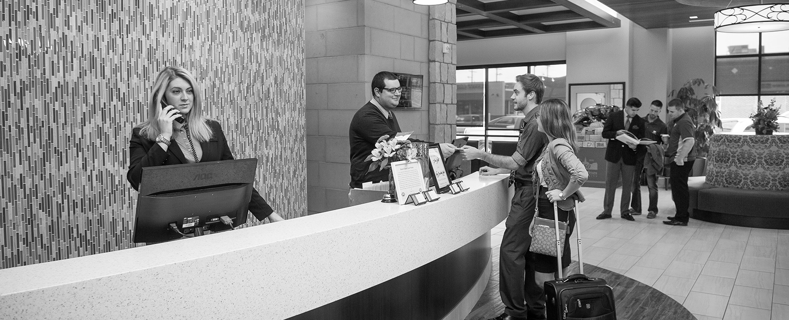 Business and hospitality administration in action
