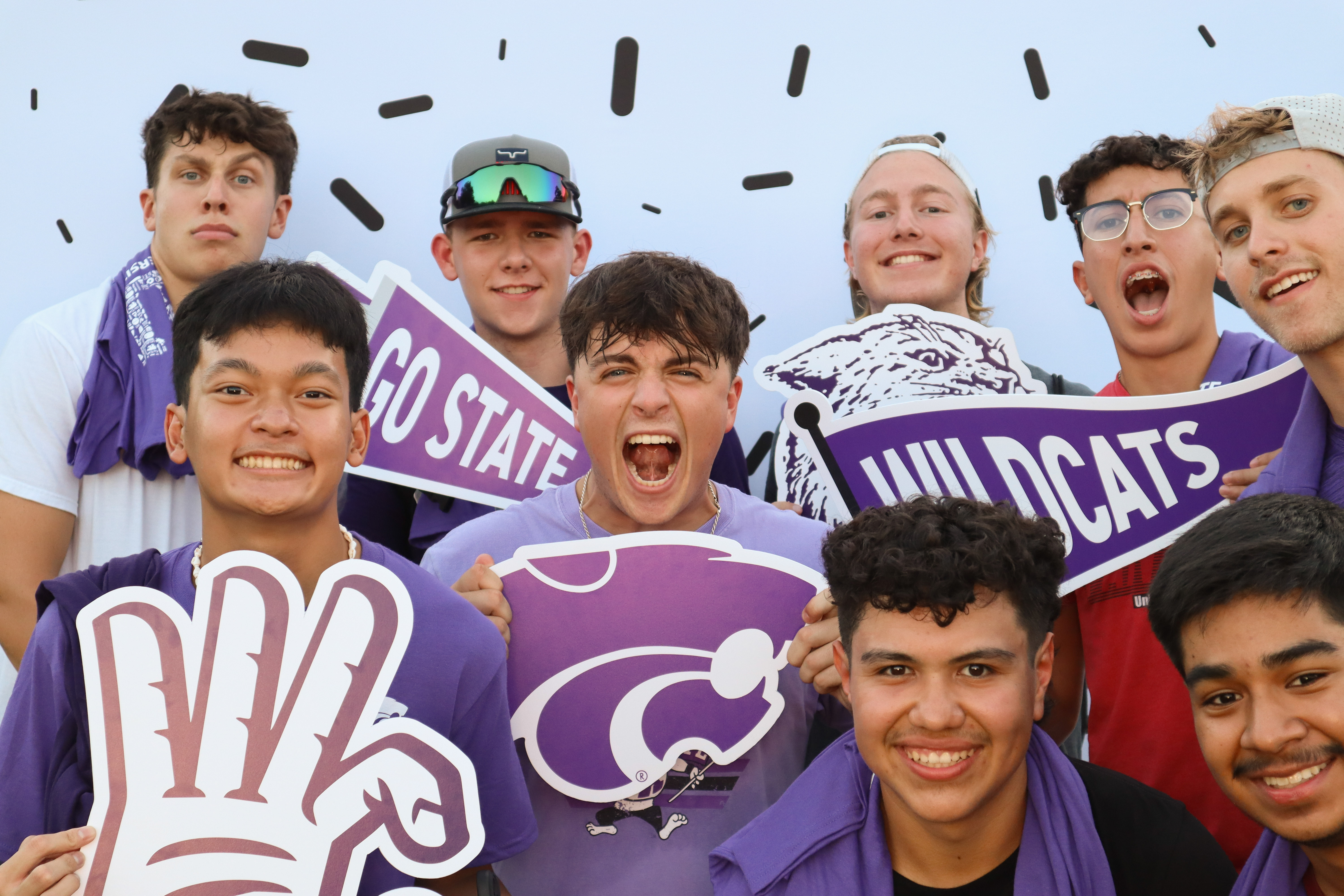 Cover of international publication - a student sitting on campus with text, Your future is waiting.