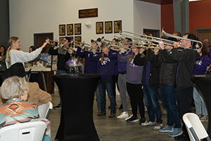 KSU Band Performing