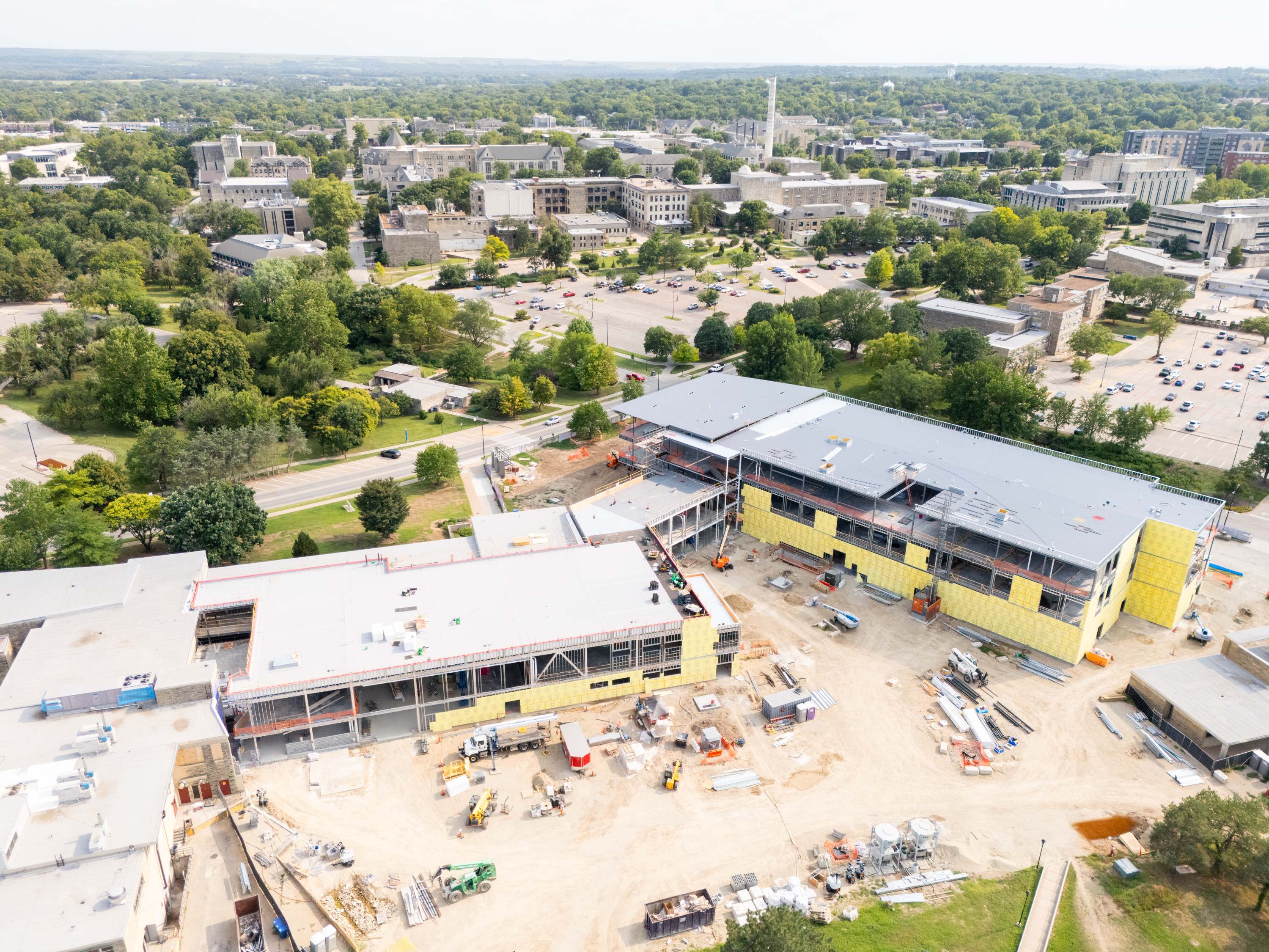 bilbrey center construction site