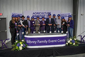 event center groundbreaking