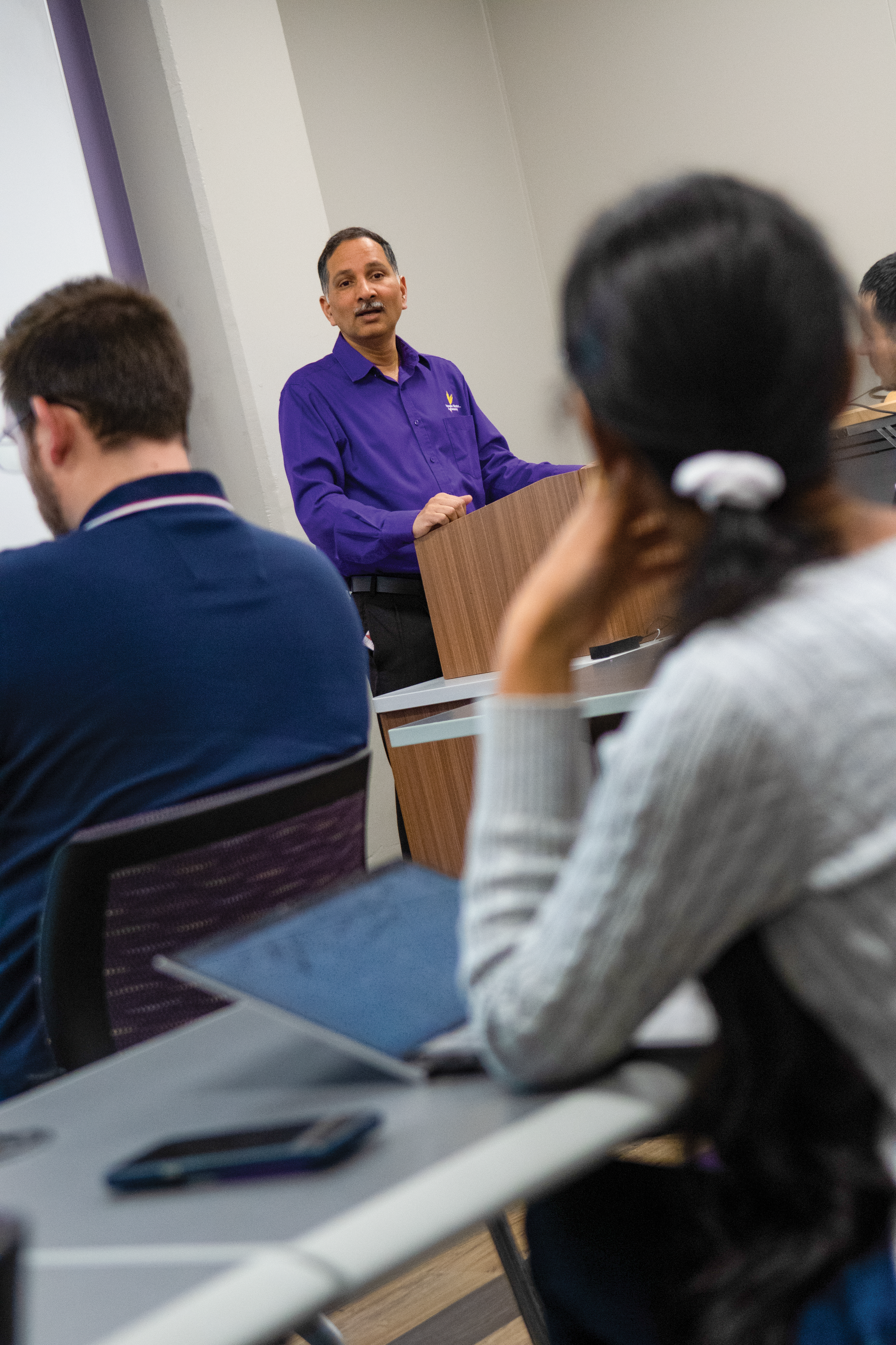 Vera Prasad teaching